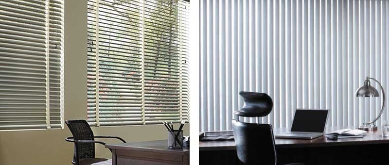 Difference between home blinds and office blinds